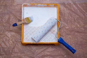 how to clean paint brushes and roller brushes