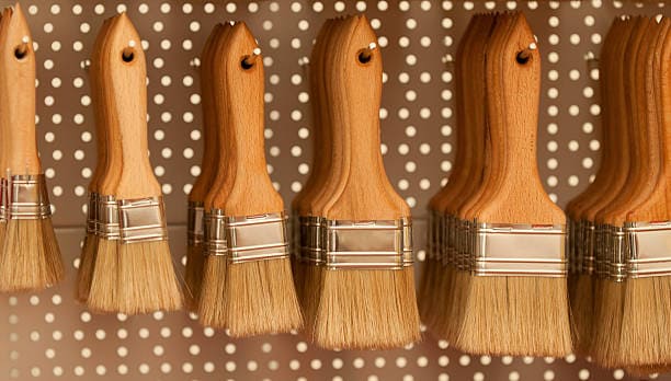 Paint Brush Sizes And How to Use A Paint Brush