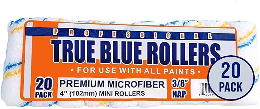 True Blue 4-Inch Mini Paint Roller Cover 