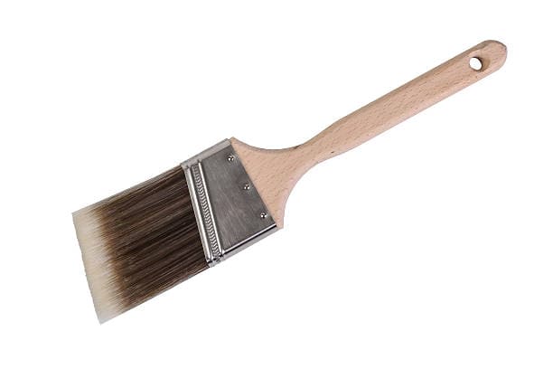 flat trim paint brush
