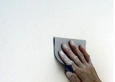 how to paint the walls perfectly  sandpaper to sand the wall