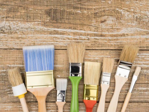 types of paint brushes